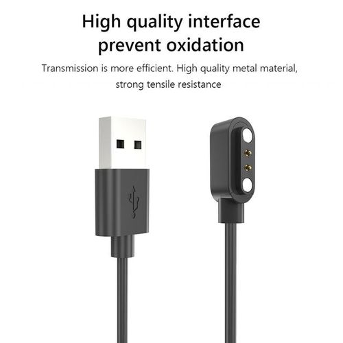 Smart Watch Charger Magnetic Charging Cable For Haylou Watch 2 Prols02 Pro/solar Lite Usb Charging Line Cord Watch Accessories