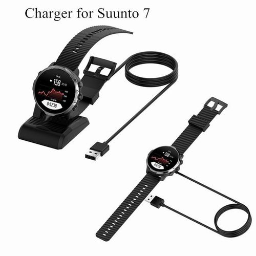 Usb Chargers Cradle For Suunto 7 Smart Watch Usb Charging Cable Magnetic Charger Dock Cradle For Suunto7 Line Charger Adapter