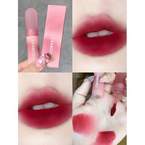 Miniso Barbie Lipstick Lip Gloss Pink Matte Velvet Girl Student Exquisite Kawaii Cosmetic Life Daily Necessities Birthday