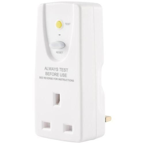 13A Gfci Leakage Protection Plug Cutout Power Trip Switch Uk Plug