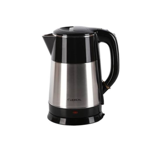 LEXICAL 2 Liters Fast Electric Kettle For Boiling Water Tea Boiler -Silver