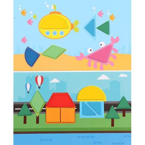 252pcs Puzzle Wood Toy Kids Intelligence Development Tangram Early Education