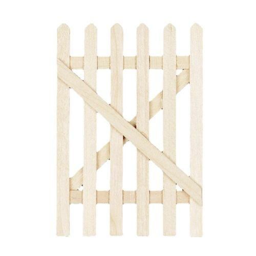 112 Dollhouse Fence Wooden Dollhouse Fairy Garden Gate