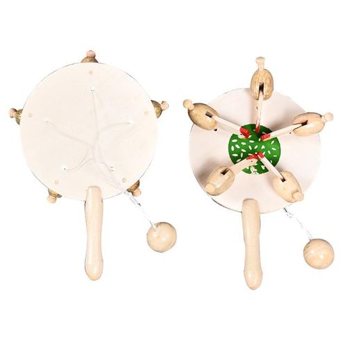 New Wooden Nostalgic Travel Neutral Children's Year Educational Science and Education Eating Rice Crafts Chicken Pecking