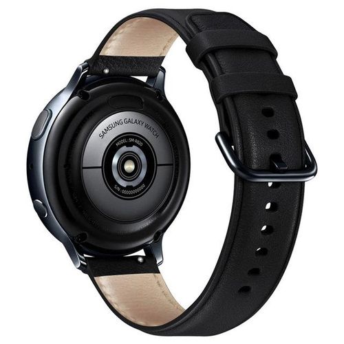 20mm Leather Watch Strap For Samsung Galaxy Watch 42mm Active 2 40mm/44mm Gear S2 Sport Breathable Smartwatch Wrist Bracelet