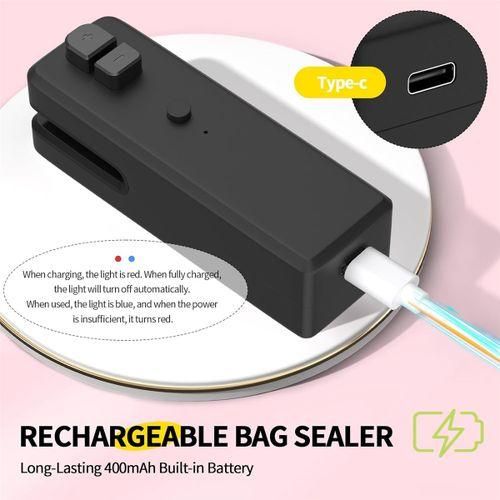 Bag Sealer , 3 in 1 Mini Bag Sealer Heat Seal with cu tter M