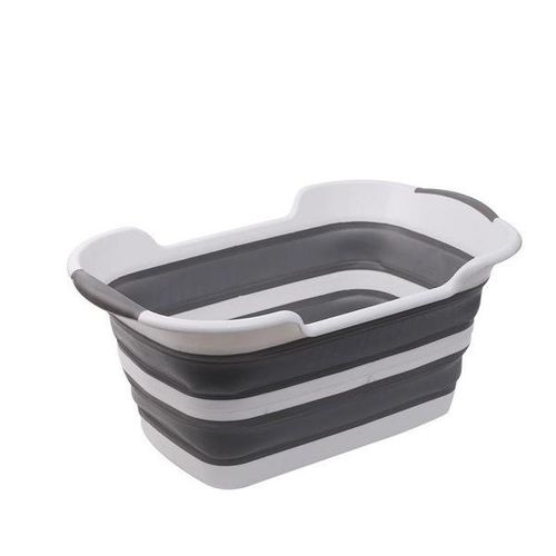 Silicone Foldable Baby Take A Bath Bathtub Non-Slip Foot Bath Bucket Folding Portable Pet Dog Cat Bathtub Bathroom Laundry Baske