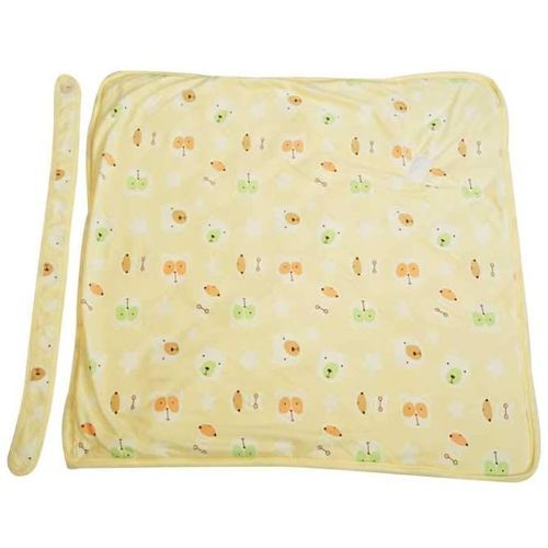 Baby Shawl Receiver  - Cream Pattern May Vary