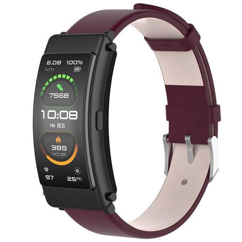 16mm Leather Watch Strap For Huawei Band B7 Women Men Soft Wrist Bracelet Band Correa For Huawei Band B6 B3 Replacement Belt