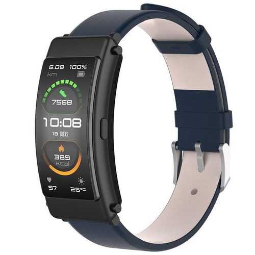 16mm Leather Watch Strap For Huawei Band B7 Women Men Soft Wrist Bracelet Band Correa For Huawei Band B6 B3 Replacement Belt