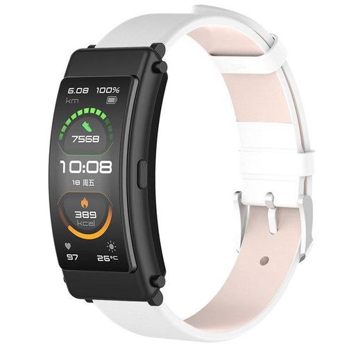16mm Leather Watch Strap For Huawei Band B7 Women Men Soft Wrist Bracelet Band Correa For Huawei Band B6 B3 Replacement Belt