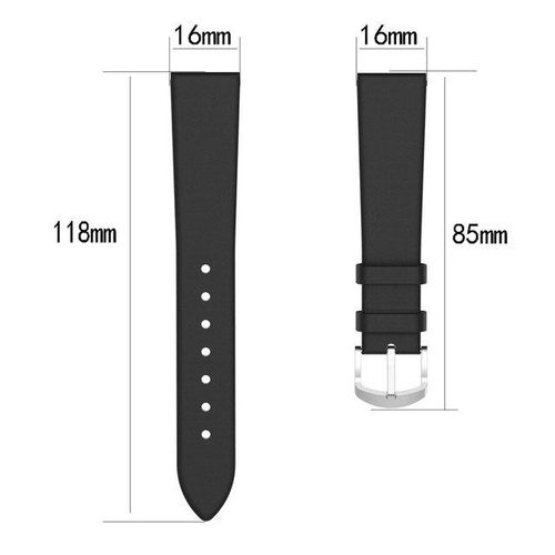 16mm Leather Watch Strap For Huawei Band B7 Women Men Soft Wrist Bracelet Band Correa For Huawei Band B6 B3 Replacement Belt