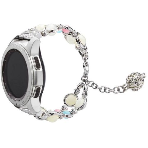 Pulsera De Joyería De Metal De 20mm Para Reloj Galaxy Watch 3 41mm/42mm/active 2 Correa Colgante Para Mujer Garmin Vivoactive 3 Ckhb-A95