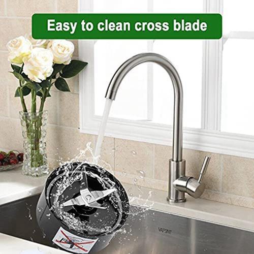 Cross Blade Replacement Part Compatible for Magic-Bullet (250W, MB1001 Series) Blade Stainless Steel Cross Blade Spare
