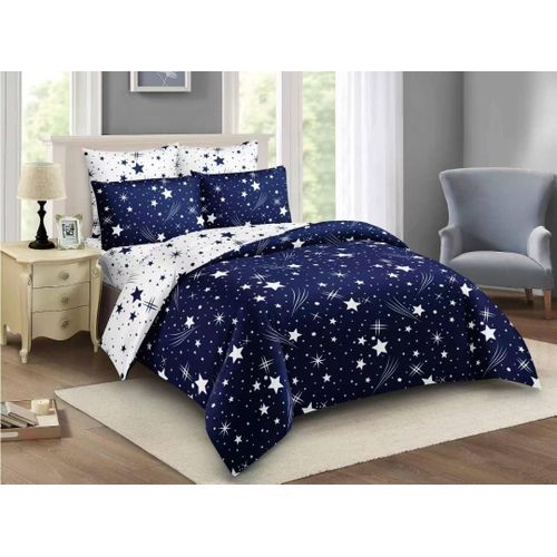 Duvet Set With 1 Bed Sheet & 2 Pillowcases - Multicolor