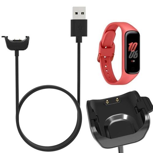 Usb Charging Cable Cord Dock Charger Adapter Wire For Samsung Galaxy Fit 2 R220 Smartband Wristband Fit2 Sm-R220 Smart Bracelet
