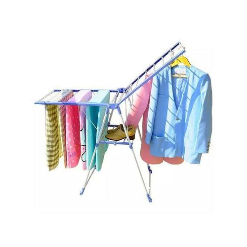 Foldable/Portable Clothes Drying And Hanging Rack