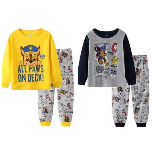Kids Super Hero Pajamas-Multi coloured