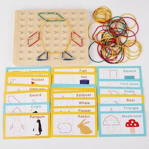 Enlightenment Geometry Creative Rubber Band Nail Board