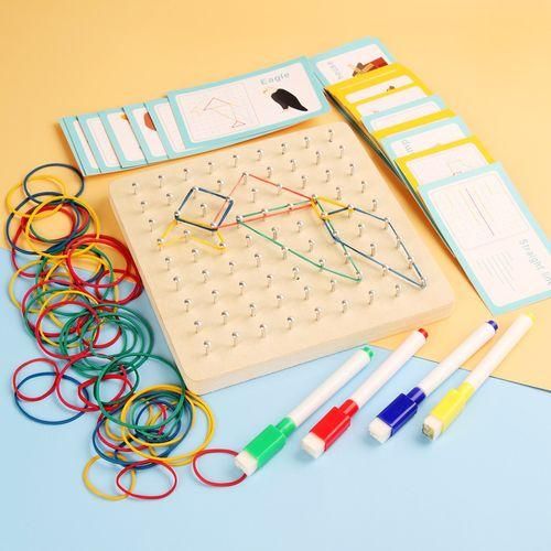 Enlightenment Geometry Creative Rubber Band Nail Board