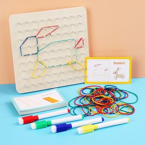 Enlightenment Geometry Creative Rubber Band Nail Board