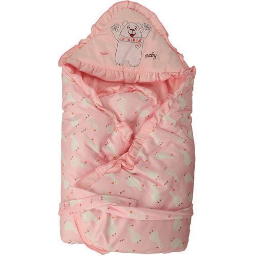 Baby Shawl Receiver  - Pink