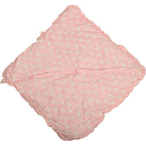 Baby Shawl Receiver  - Pink