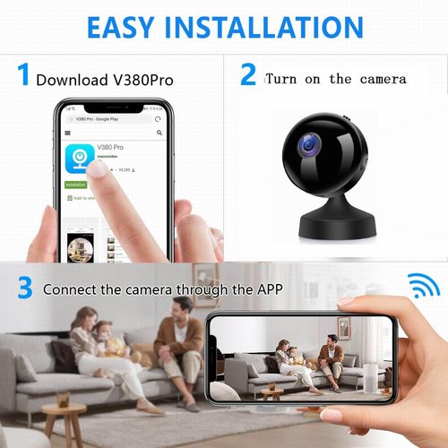 Mini Camera Motion Remote Control Phone  Home Security