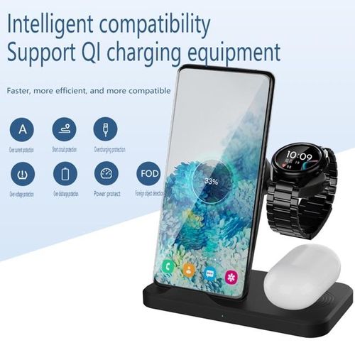 For Samsung-Galaxy Watch 3/watch 4/active/buds Bracket Charger Dock Charger Stand Portable Charging Cradle Station Base