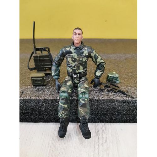 ViiKONDO 1/18 Action Figures Toy 3.75in Movable Joint PLA Peacekeeper vs Green Ranger Fun