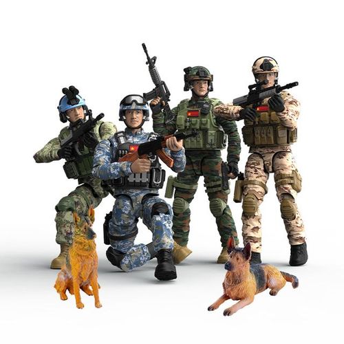 1:9 Model Toy 15 Joints Movable Free Action Figure Blind Box Decoration Boy War PVC Doll Children's