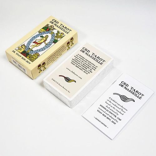 12*7cm Tarot De Marseille CBD Game