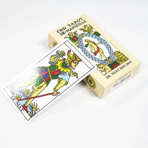 12*7cm Tarot De Marseille CBD Game