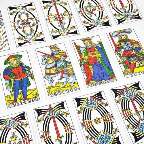 12*7cm Tarot De Marseille CBD Game