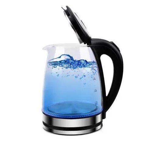 Sayonapps Electric Glass Kettle With Borosilicate Glass Of 1.8 Liters-Transparent