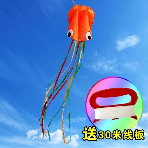 Enormous 100g Vibrant Colors Easy To Fly Materials Sound Workmanship With Long Tail Octopus