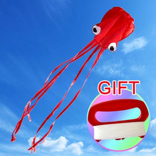 Enormous 100g Vibrant Colors Easy To Fly Materials Sound Workmanship With Long Tail Octopus