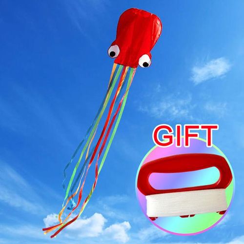 Enormous 100g Vibrant Colors Easy To Fly Materials Sound Workmanship With Long Tail Octopus