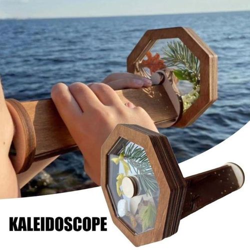 Outdoor Toys DIY Kaleidoscope Kit for Kids Eco-Friendly Shows More Wonderful Pictures Rotating Attractive