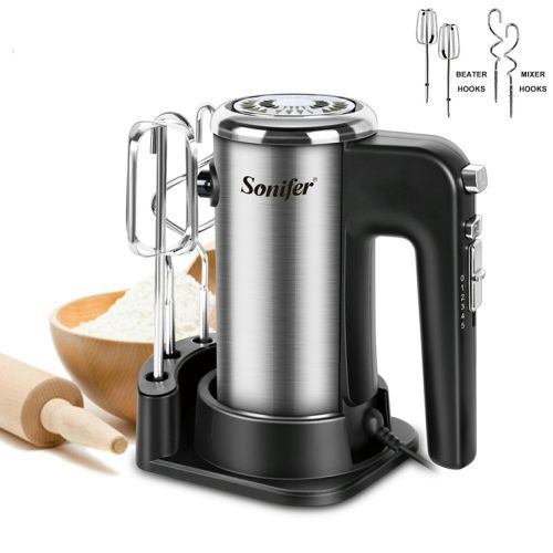 Sonifer 5 Speed ​​ Power Electric Hand Mixer /Blender/ Egg Beater -Back.