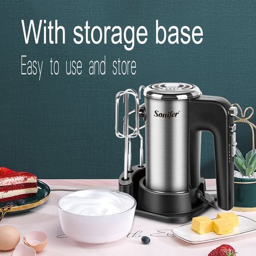 Sonifer 5 Speed ​​ Power Electric Hand Mixer /Blender/ Egg Beater -Back.