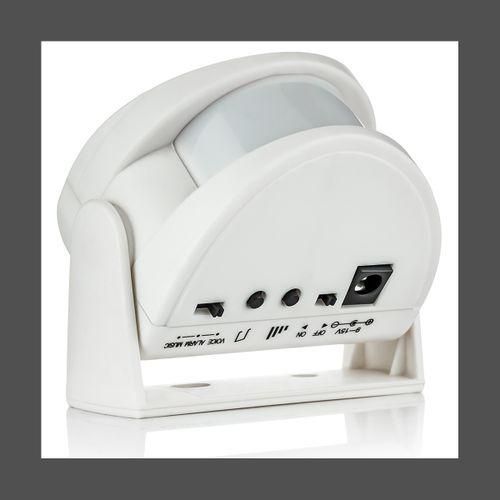 Wireless Guest Welcome Chime Alarm Door Bell PIR Motion