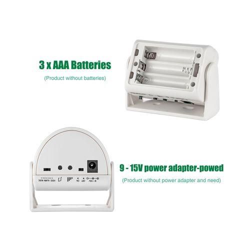 Wireless Guest Welcome Chime Alarm Door Bell PIR Motion