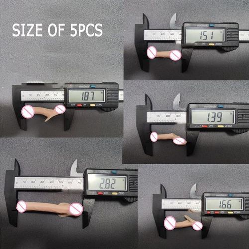 5pcs/set 1/6 Scale Male Parts Silicone Model Accessories for 12" JIAOU Tbleague Action Figure Doll