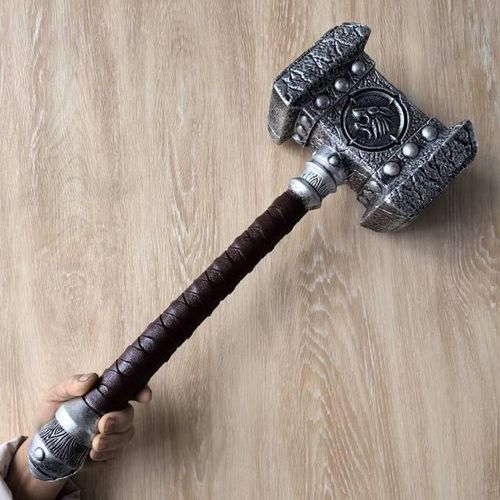 44cm 's Cosplay 1:1 Thunder Figure s Model Kids Movie Role Playing Safety PU Material Toy