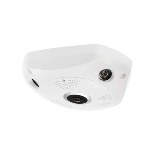 960P HD 360 Degree Wireless Wifi VR IP Camera Full View 1.44MM Lens Fish Eye Panoramic Indoor Security CCTV Camera Support Phone APP Remote Control (White) WANKAI
