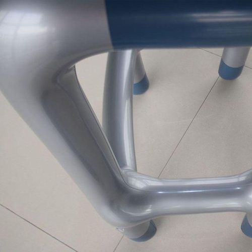 2Pcs Novelty Cosplay Supplies PVC Costume Party Inflatable Toys Walking Blow Up Prop Zimmer Frame