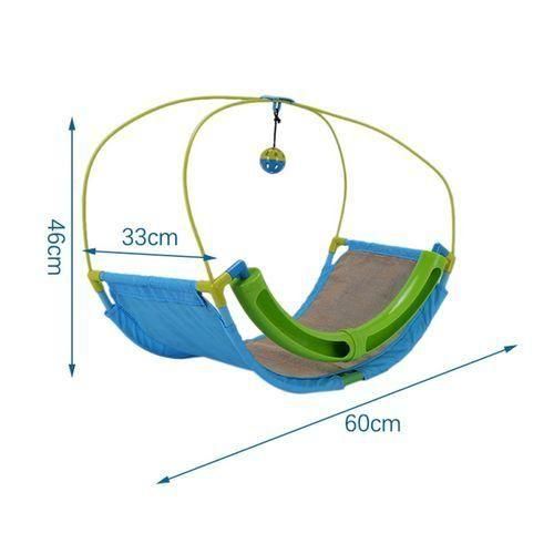 915 Generation Cat Toy Rocker Linen Canvas Swing Cat Sofa Cat Sleeping