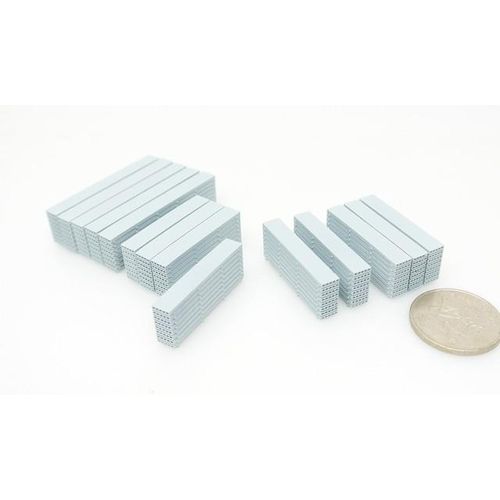 5Pcs Ho 1/87 Simulation Concrete Precast Floor Slab Train Model Sand Table Scene Station Decoration