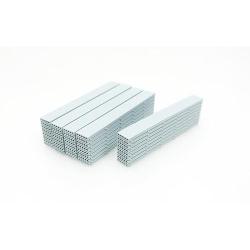 5Pcs Ho 1/87 Simulation Concrete Precast Floor Slab Train Model Sand Table Scene Station Decoration